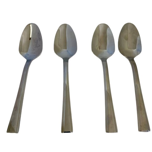 Stainless Steel Fork & Spoon Set 8 Pieces Elegant & Durable Flatware - Picture 3 of 7